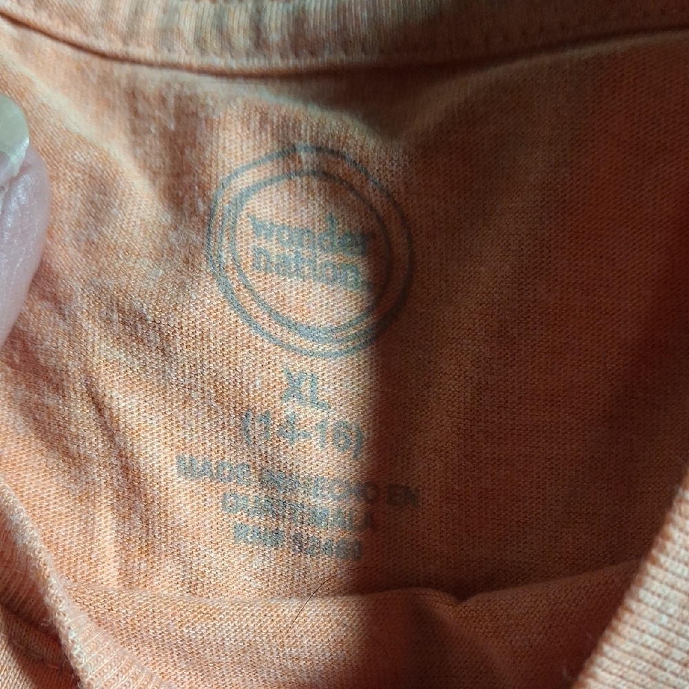 Wonder Nation Orange T-Shirt - Picture 2 of 7